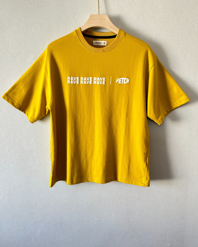 Rave Yellow Oversized T-shirt