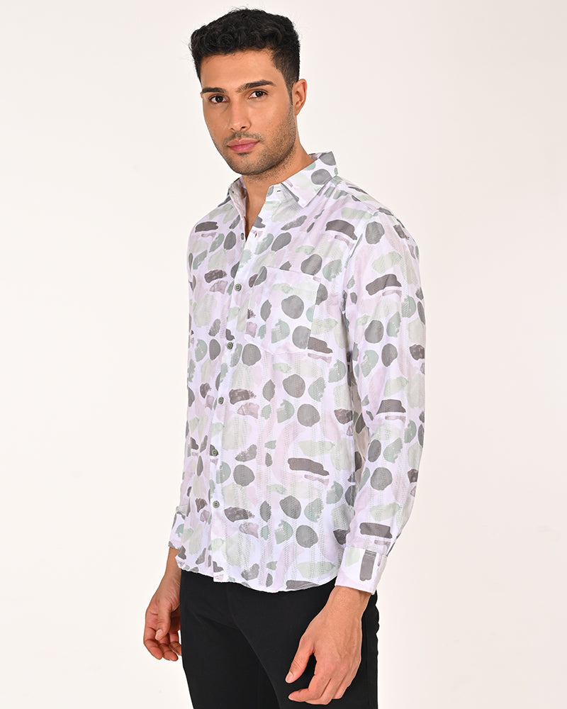 Casual Shirt Light Green