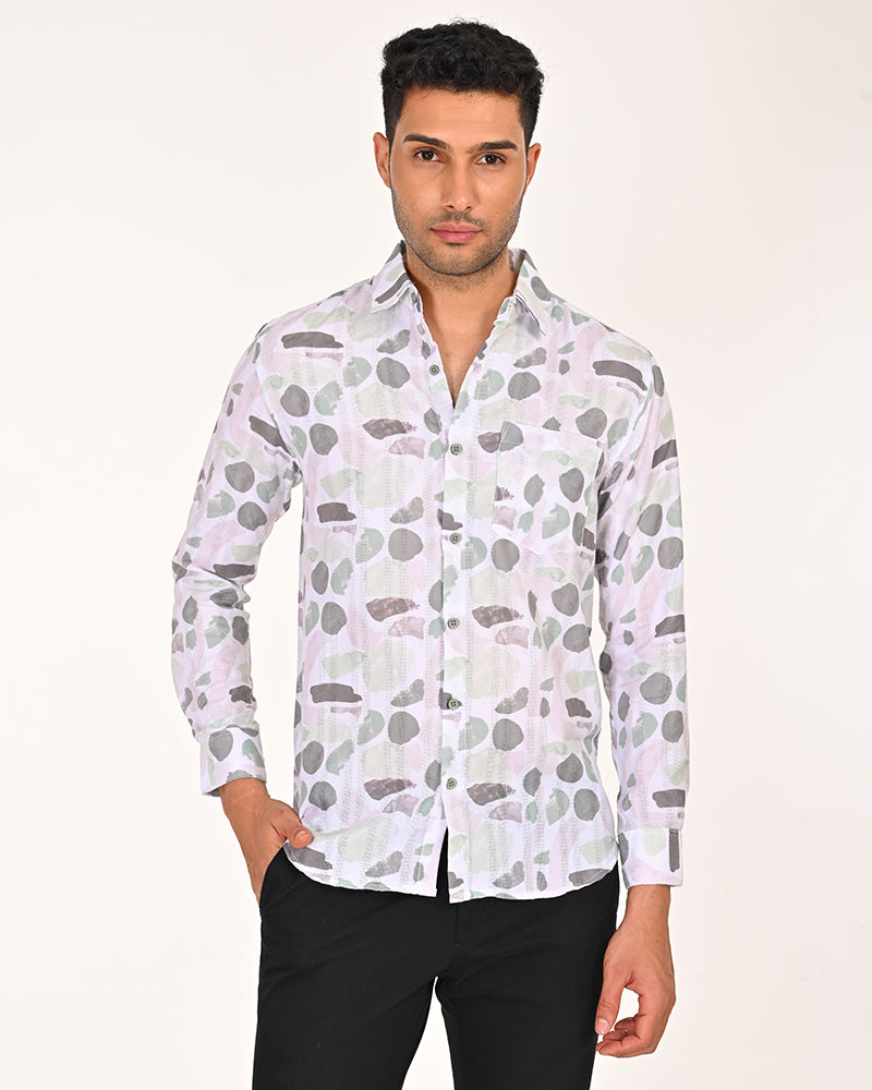 Casual Shirt Light Green