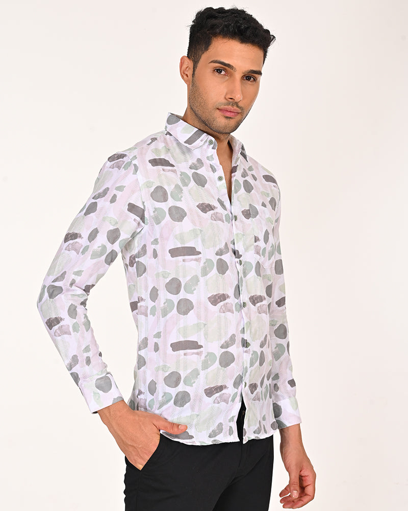 Casual Shirt Light Green