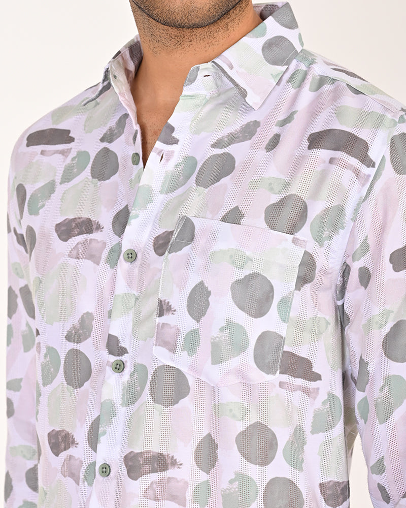 Casual Shirt Light Green