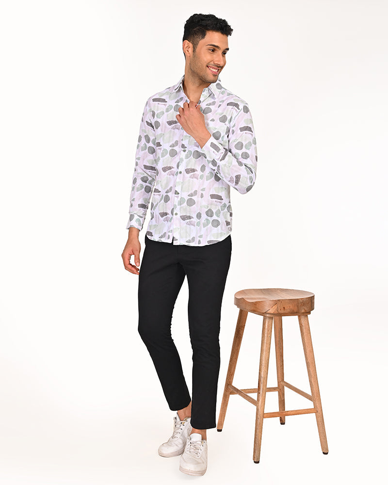 Casual Shirt Light Green