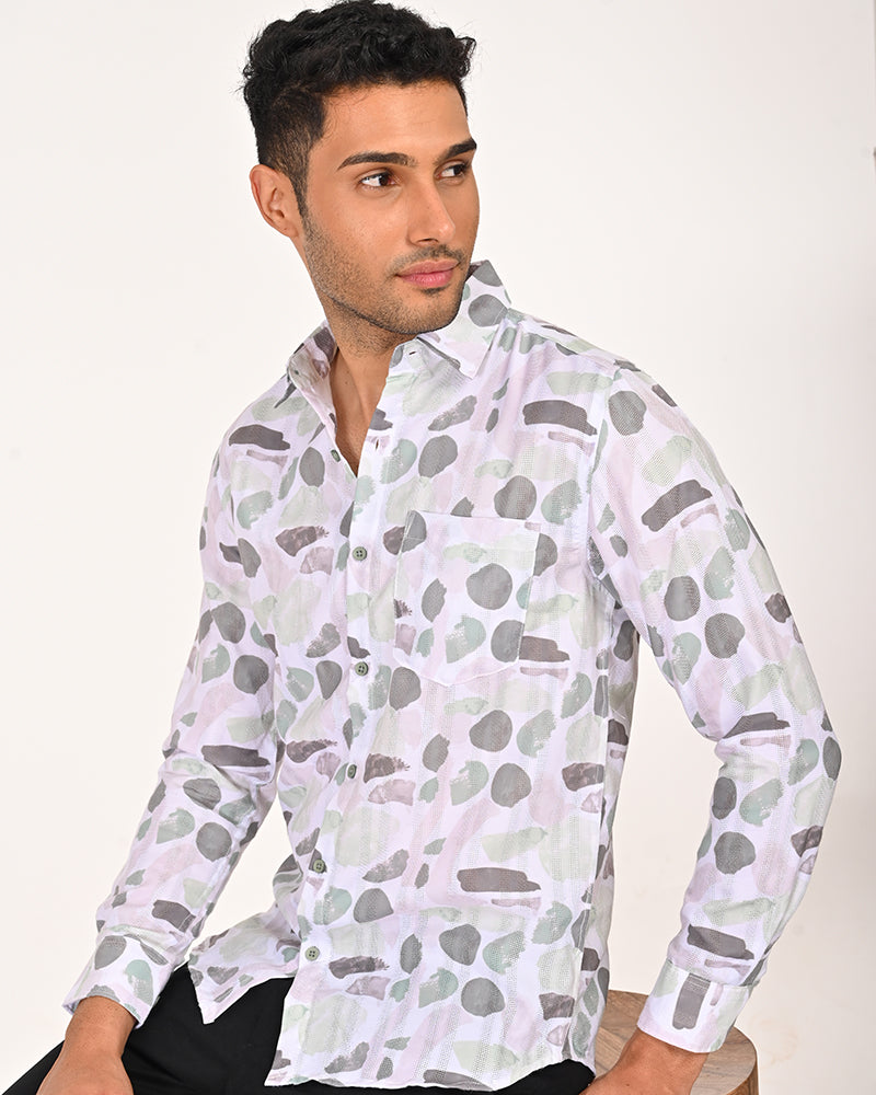 Casual Shirt Light Green