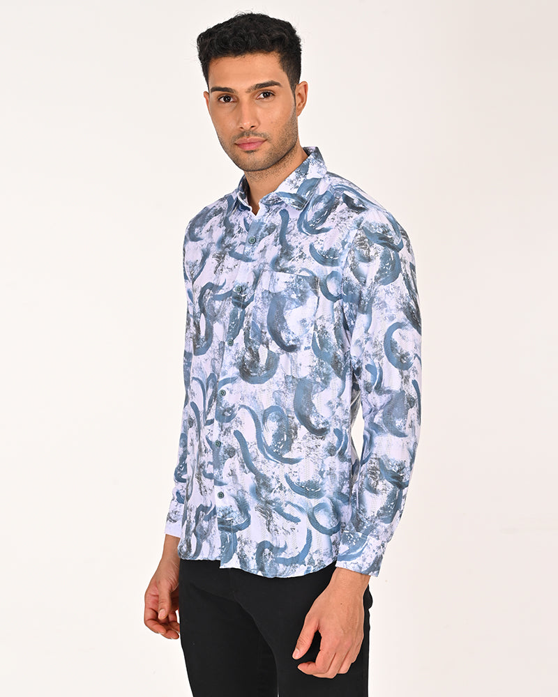 Casual Shirt Light Blue