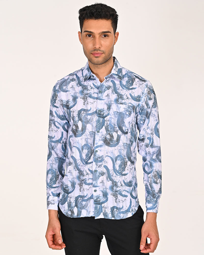 Casual Shirt Light Blue