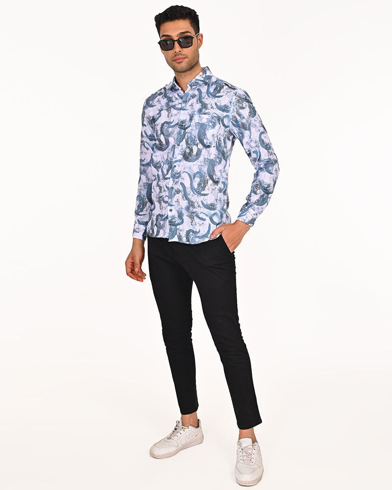 Casual Shirt Light Blue