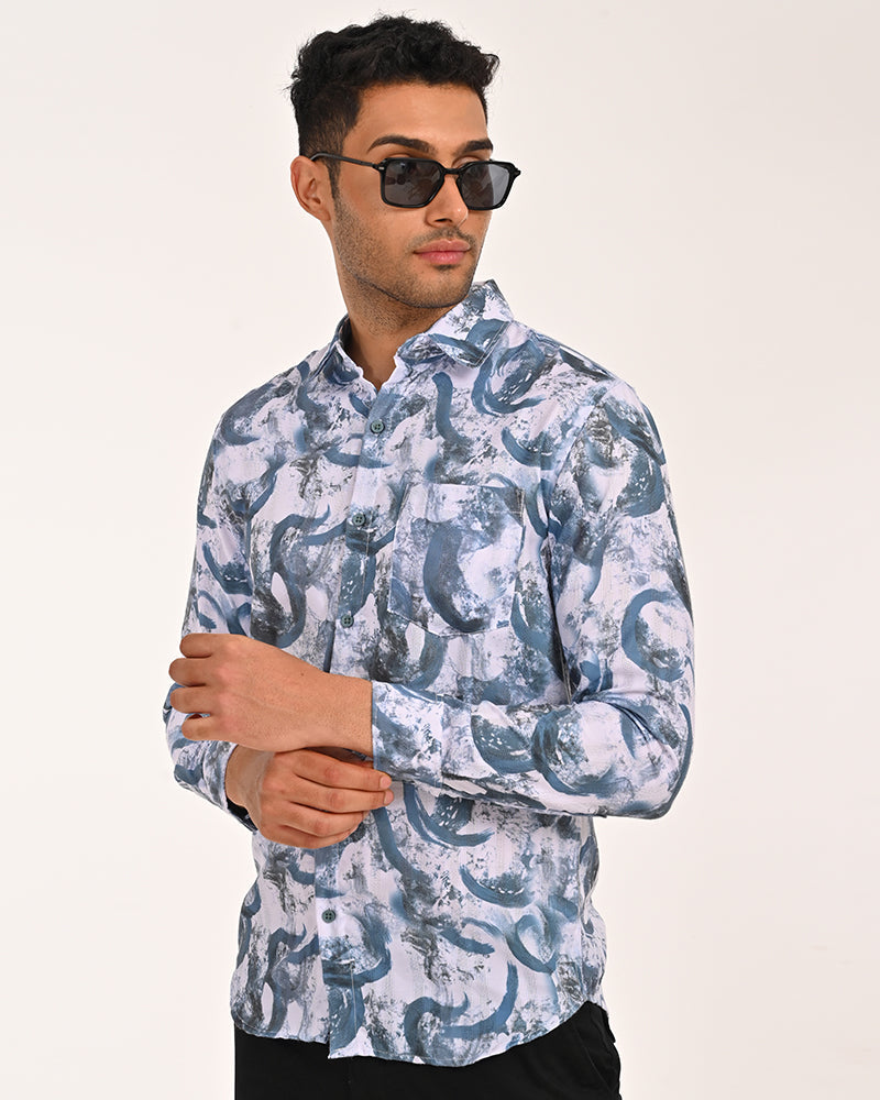 Casual Shirt Light Blue