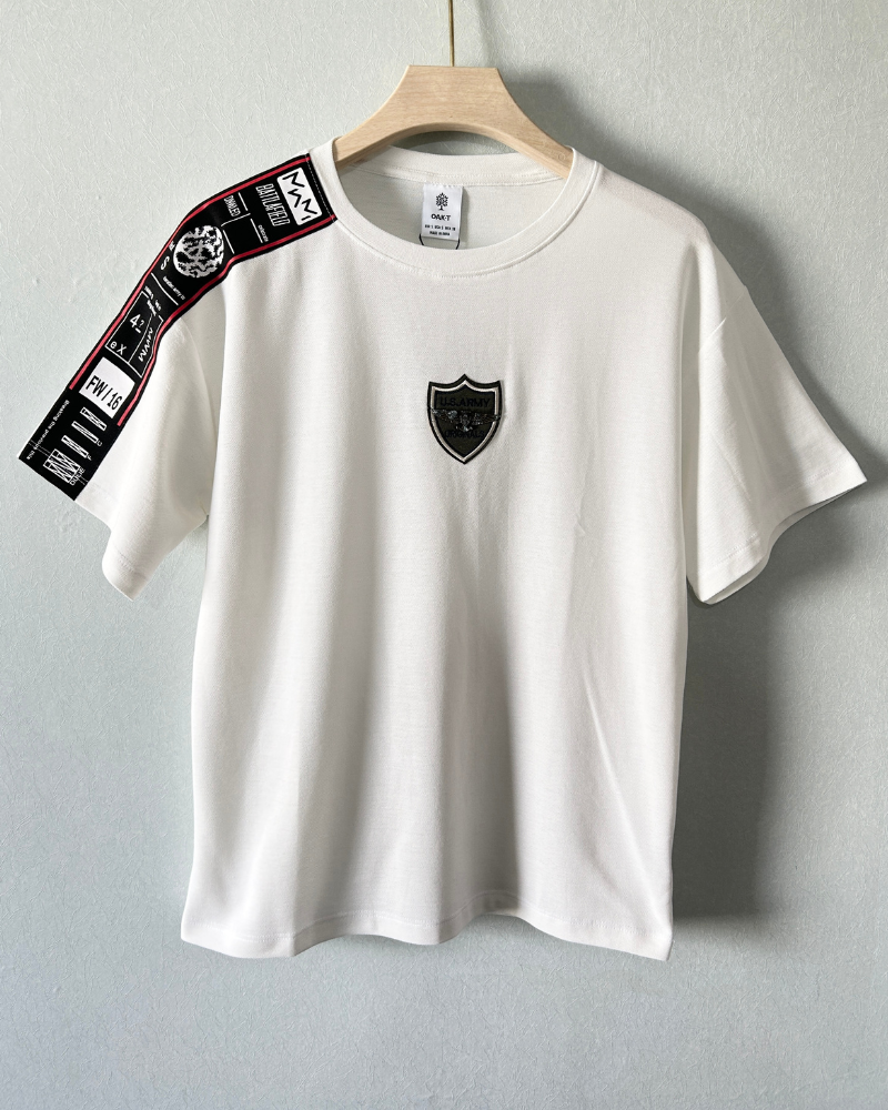 Pique White Oversized T-shirt