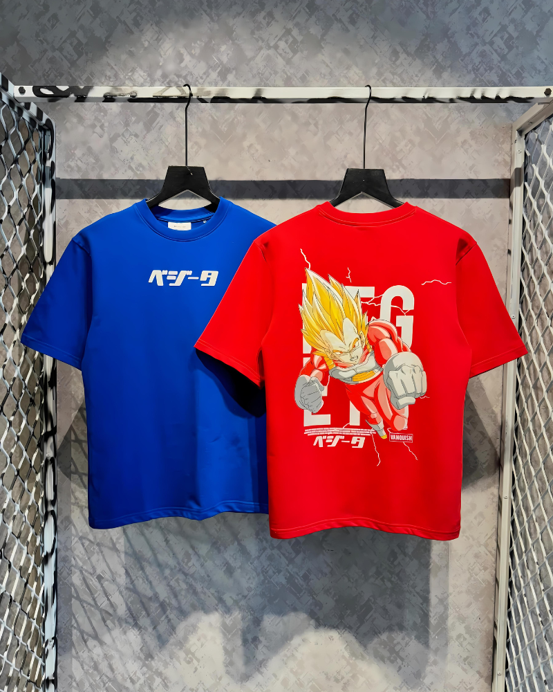 Vegeta Red Oversized T-shirt