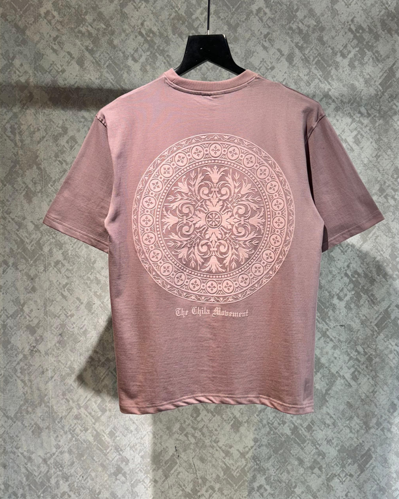 Circle Designed Oversized T- shirt