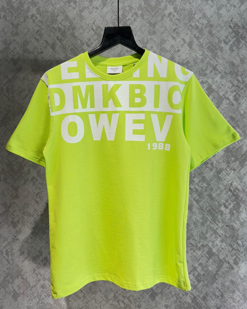 Alphabet Printed Oversized T-shirt