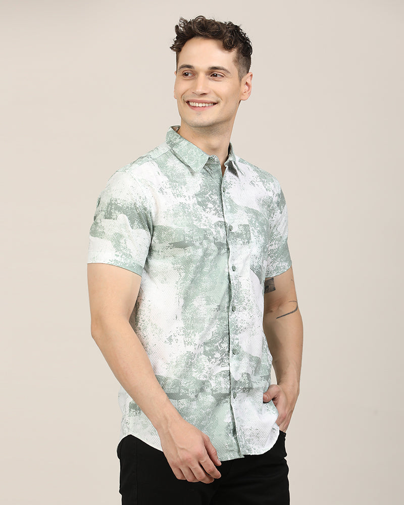 Men's Slim Fit Casual Shirt
