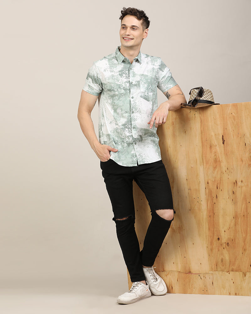 Men's Slim Fit Casual Shirt
