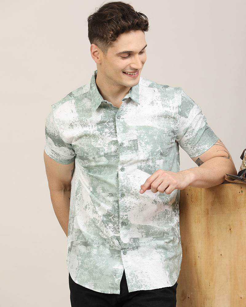 Men's Slim Fit Casual Shirt