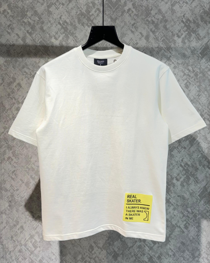 The Real Skater White Oversized T-shirt
