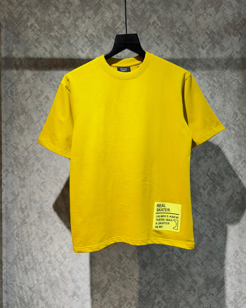 The Real Skater Yellow Oversized T-shirt
